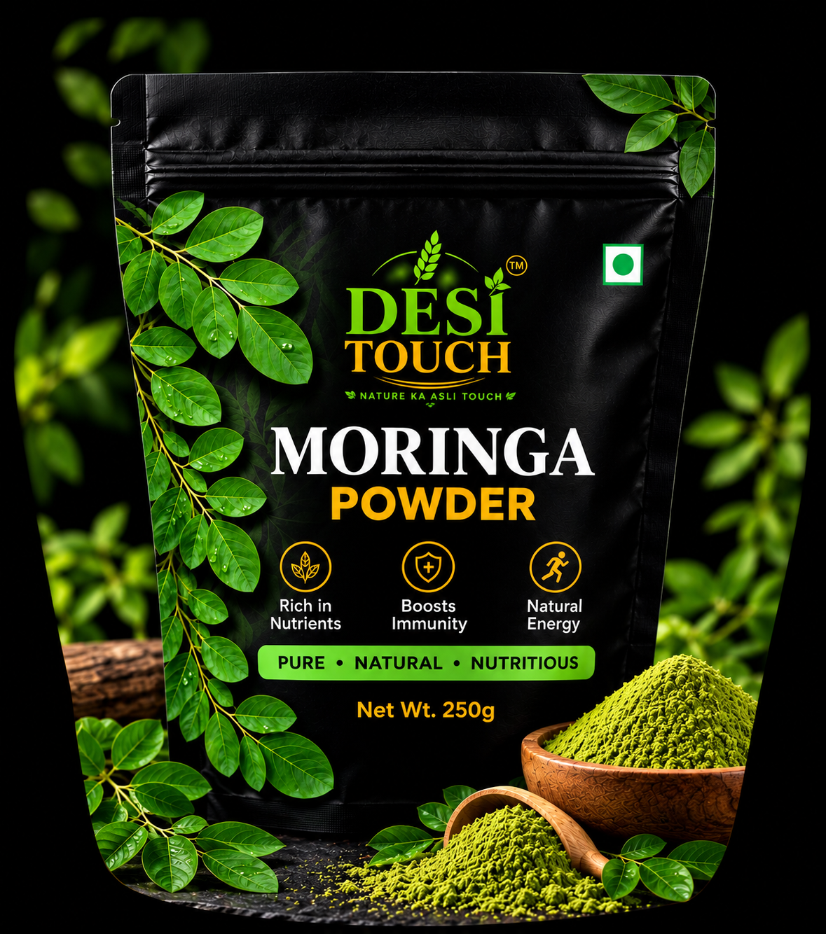 DESI TOUCH PREMIUM MORINGA POWDER